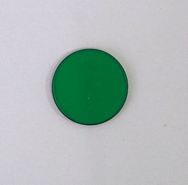 钢化LB7 绿色滤光镜 光学玻璃 绿色玻璃 30*2mm