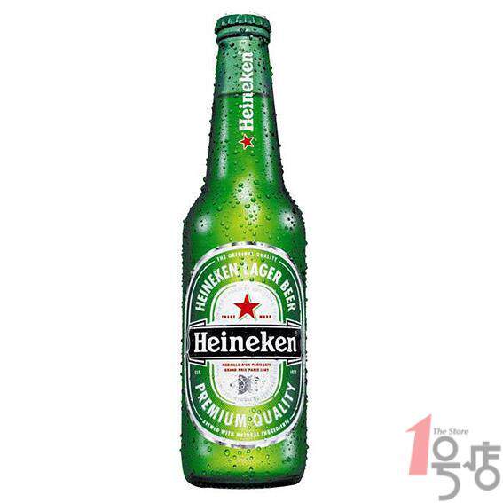 【1号店】喜力啤酒330ml/瓶装 纯正口感冰爽黄啤酒正品