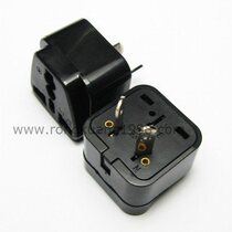 WD-17 double flat plug eight-character pin national standard plug Australian regulation conversion socket Australian travel adapter