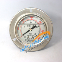 YN-60ZT Axial Belt Seismic Pressure Gauge 40Mpa Oil Pressure Gauge Hydraulic Meter Fuyang Hongsheng Instrument