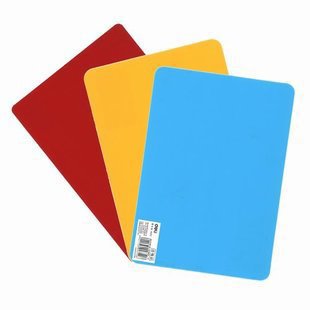 Deli 9353 writing pad A4 A5 copy board Plastic pad 198 * 298mm student writing pad