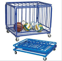 Factory price sales -- Folding ball cart ball cage Basketball football volleyball dribble cart