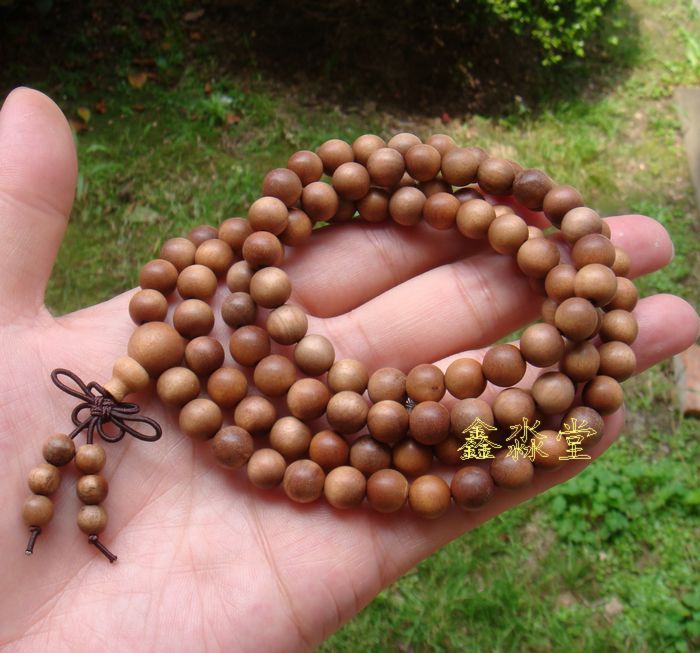 Xinmiaotang ● Father of Huanghua Pear-Vietnam Fragrant Yellow Sandalwood 108 Beads 8mm