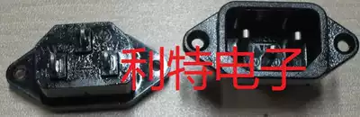 AC power socket, AC power socket, pin word socket, three-pin screw fixing, power socket for household appliances