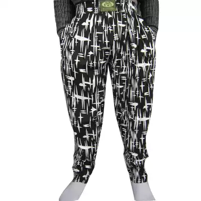 Gao Hui fitness training pants men's bodybuilding flower pants sports trousers training trousers 100