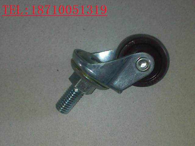 Caster universal wheel furniture special wheel 1 inch steering small purple wheel wheel diameter 25mm screw wheel