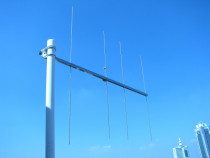V section HAM uses 4-unit portable Yagi antenna to remotely make field communication very convenient