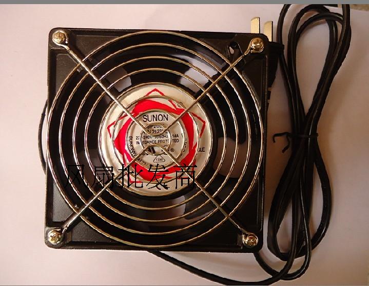 Jianzhun SUNON 12CM220V 12038 with network and cable network cabinet Industrial chassis industrial fan