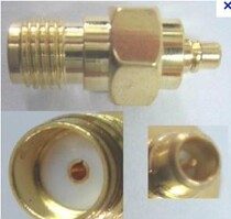 SMAK to MMCXJ RF adapter antenna adapter full copper gold plating large quantity can be customized wire