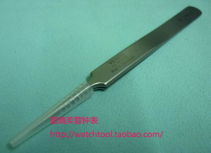 Watch repair tool Swiss original imported VENUS No. 5 hairspring tweezers pointed tweezers anti-magnetic