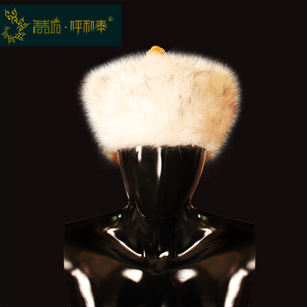 Customized Mongolian hats Sales Craft Artificial Hair Design Artificial Hair
