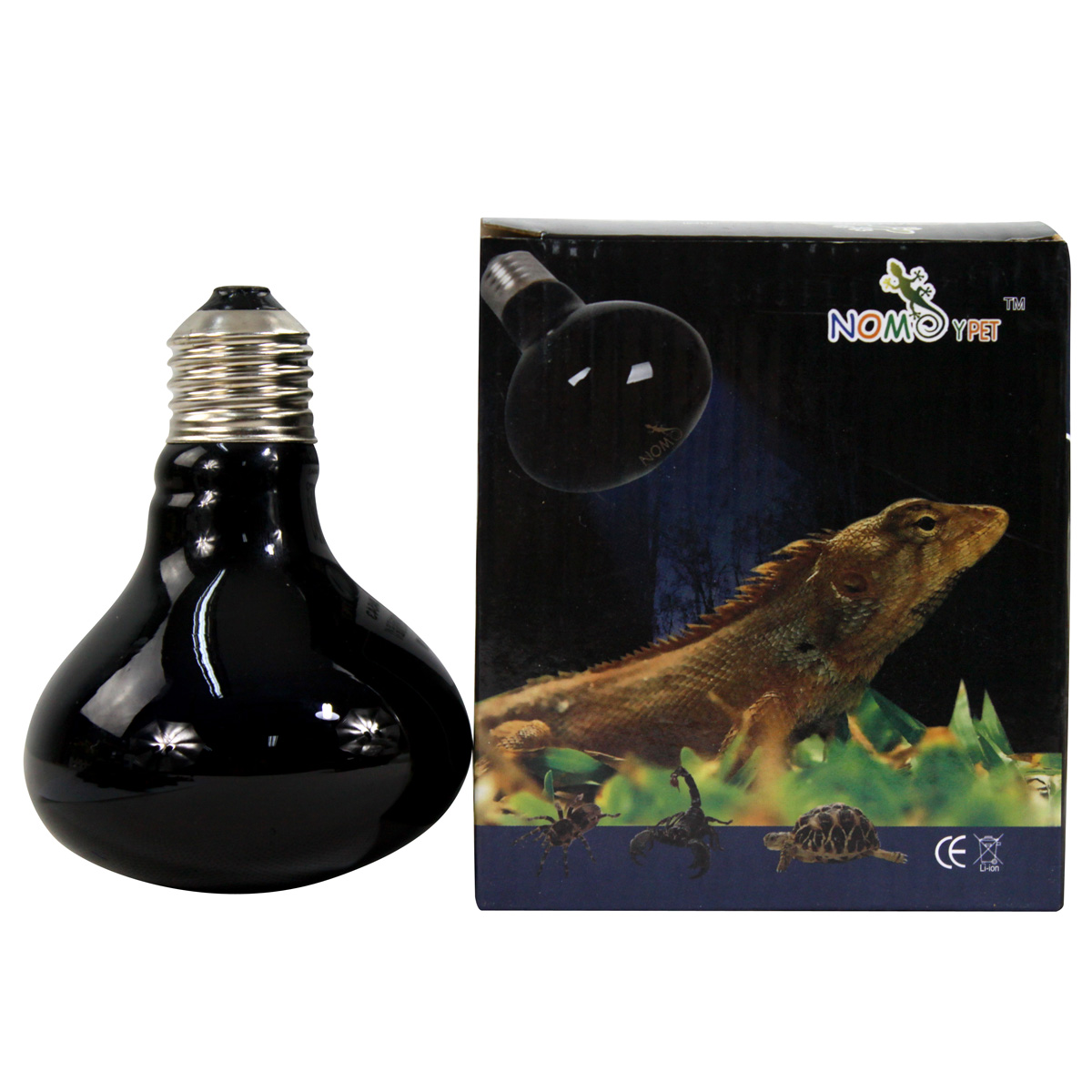 波奇网 宠物用品nomo 爬虫夜灯陆龟蜥蜴蜘蛛夜间保温灯ny-01 75W