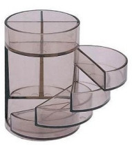 Deli 906 pen holder four-layer pen holder drawer pen holder Deli plastic pen holder