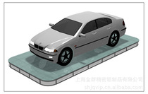 Auto Show Glass Platform Exhibition Platform Car Luminous Booth Activities Promotion Glass Display Platform