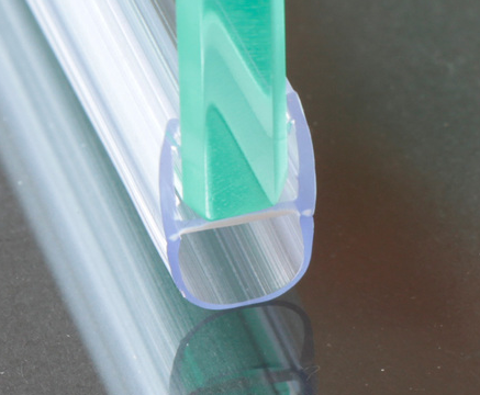 A-type strip D-type glass door anti-collision strip 6mm8mm10mm12mm waterproof anti-collision strip