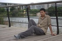 Men's long-sleeved quick-drying shirt K3MAS1207