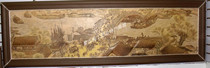 Mongolian handicrafts business gifts Mongolian cowhide paintings from Inner Mongolia Qingming Shanghe Picture