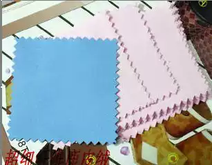 8 2*8 2cm nude special effects deervelvet silver cloth customized wholesale microfiber