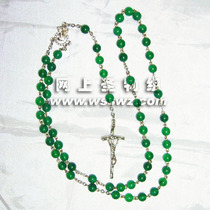 Rosary Rosary Green Agate Rosary 6mm Send Rosary Box