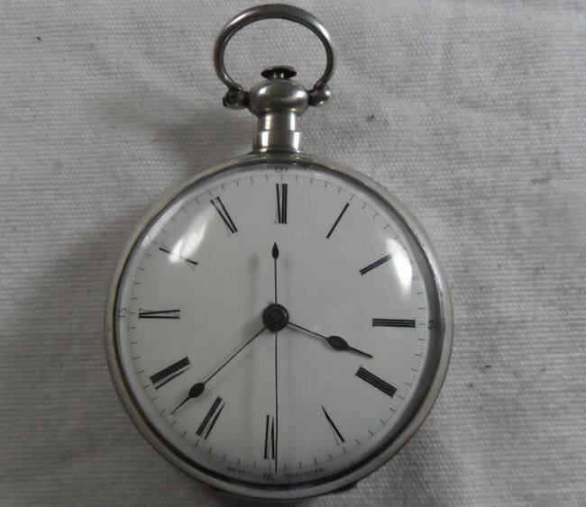 Original good quality like Swiss Bovet antique old pocket watch