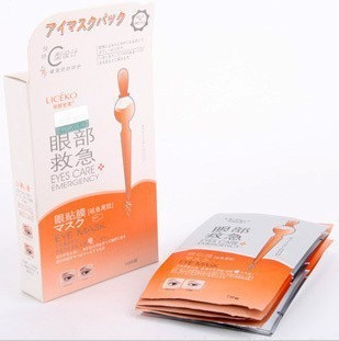 丽颜世家眼膜 眼部救急眼贴膜10对*1盒 鱼尾纹C型设计提拉紧致