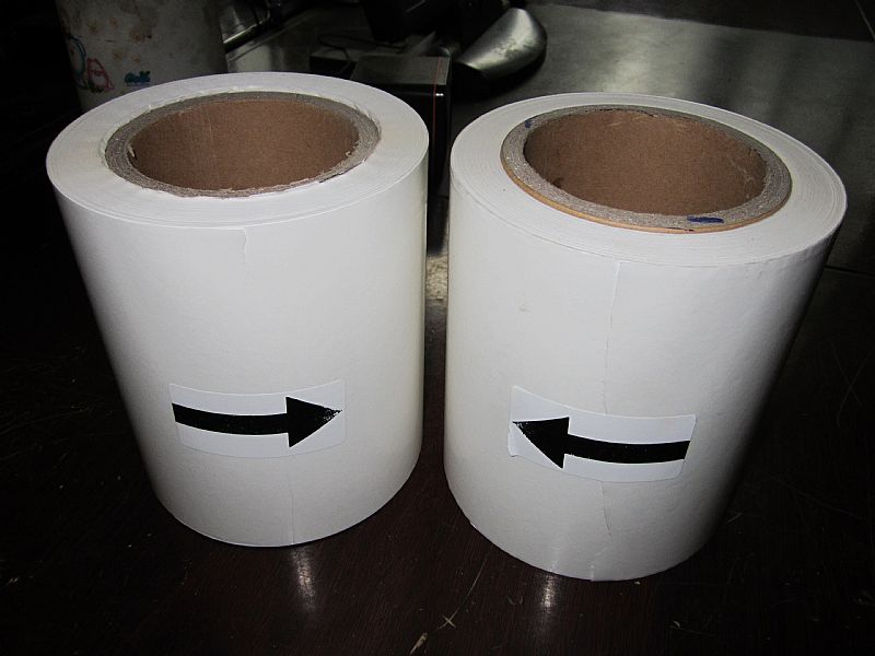 Release paper silicone oil paper wax paper plaster paper national standard 146 mm wide and 210 meters long