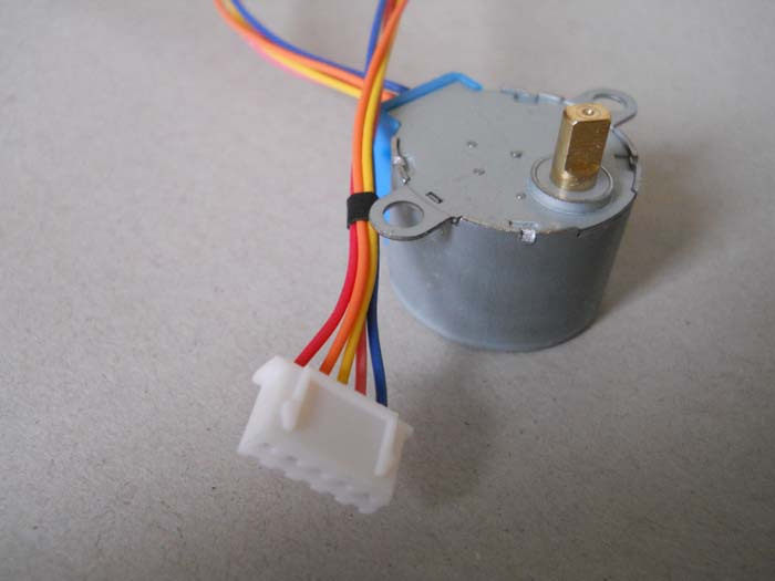 DC 5V stepper motor decelerated stepper motor Five-line four-phase 51 single wafer development plate accessories