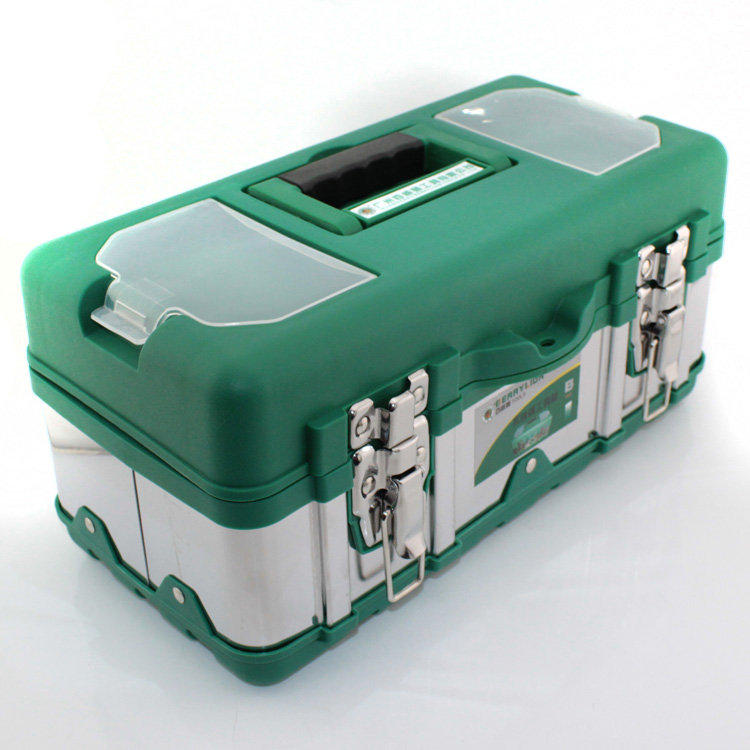 Berry Lion Thylion 17 Inch Home Hardware Multifunction Plastic Iron Toolbox Containing Box