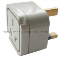 RK-600 British plug to Australian socket Hong Kong Malaysia Singapore conversion plug