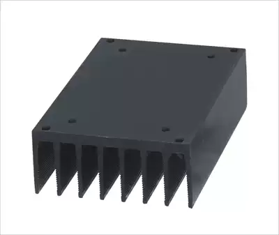 The D120 radiator is used for rectangular three-phase Solid State Relays with actual load less than 35A