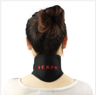 Tourmaline neck guard improves cervical spine neck guard neck home neck support