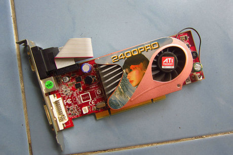 BUFFALO Radeon HD 2400PRO GX-HD2400 P256 PCI 256M graphics card