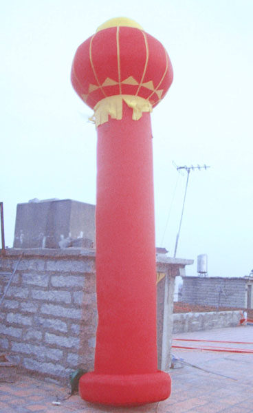 Lantern Column Air Die Column Arch Gate Opening Celebration Gas Column Air Column Color Iridescent Door Balloon Column