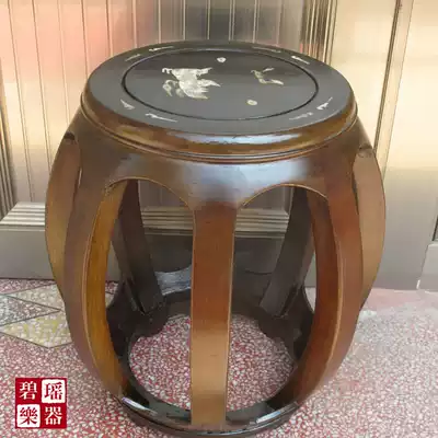 Guzheng special stool guzheng stool Yangzhou solid wood guzheng stool kite stool factory direct nanmu mahogany