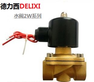 Tesell DeLisi DELIXI full copper water valve Changclosed 2W350-35 AC220V DC24V DC24V