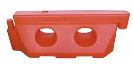 High Fencing Water Horse Anticollision Bucket Isolation Piers Twin Holes Plastic Water Horse Crash Avoidance Facility Manufacturer Direct