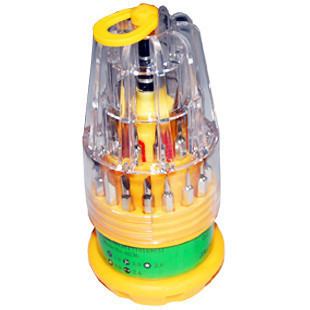 WALBK multipurpose combined screw screwdriver Precision unscrewing tool screwdriver 31 fit 1 portable packaging