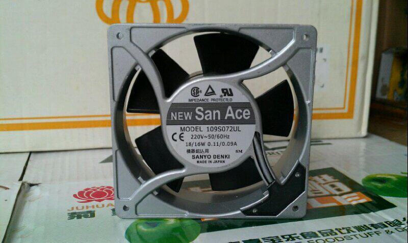 Japan Sanyo 109S074UL 12038 220V 18 16W cooling fan