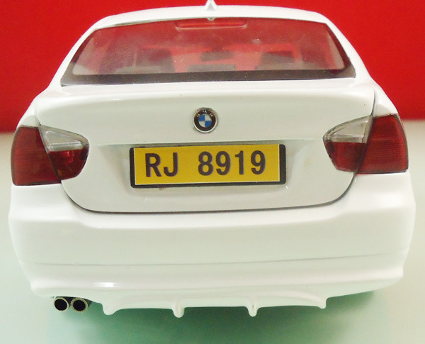 Car model modification front and rear surround Beijing business BMW330I modification example alloy 1 18