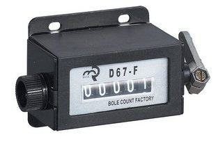 Burband pull-type counter D67-F hand-pull counter number of revolutions