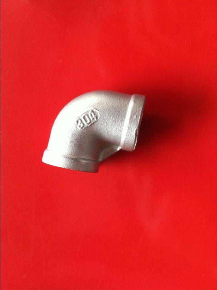 304 stainless steel elbow 90 degrees bend through wire buckle elbow thickened aggravating type