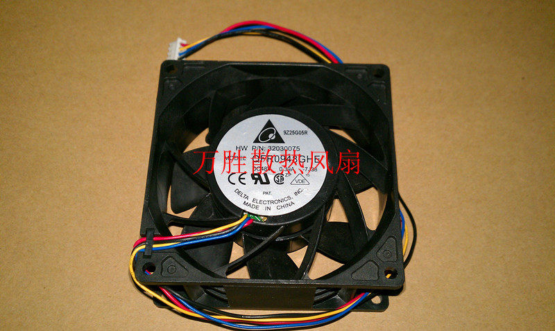 Original Delta QFR0948GHE 9238 48V 0 39A cooling fan