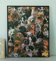 Zodiac painter living decoration painting frameless painting Printing painting My favorite dog Single price price