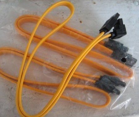 High speed serial port SATA hard disc data line with iron card transmission speed