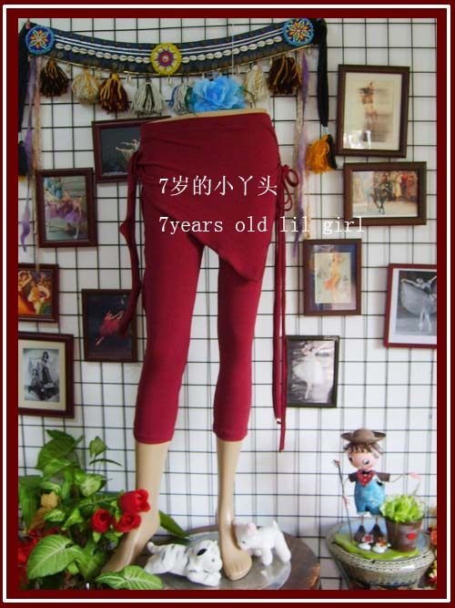 Tribal Belly Dance Yoga Brand Hot Pin Imported Elastic Cotton Small Fart Curtain 7 Pants KI01-Taobao