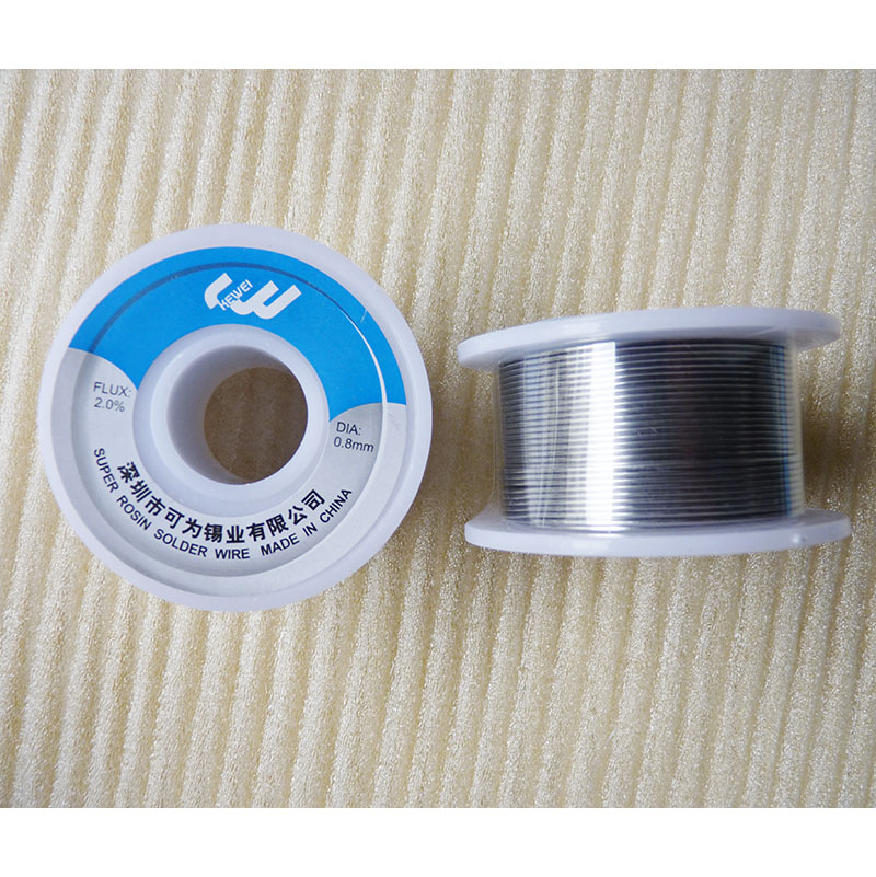 High quality electrowelded tin wire chrome iron tin wire free of washing solder tin silk 50G