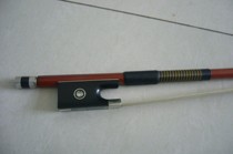 Violin bow high-end student bow (Ebony Pisces eye Brazilian Wood outer bow hair 4 4)