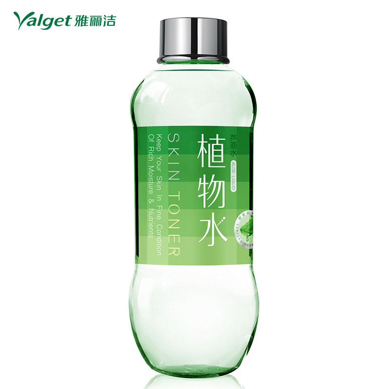 雅丽洁植物水 控油祛痘爽肤水补水保湿芦荟水 化妆水550ml大容量