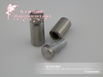 Stainless steel advertising nails 12*25 stainless steel decorative nails acrylic screws advertising nails