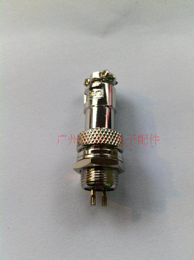 Heavy aviation plug GX12 M12 12 type 2 core aviation plug connector